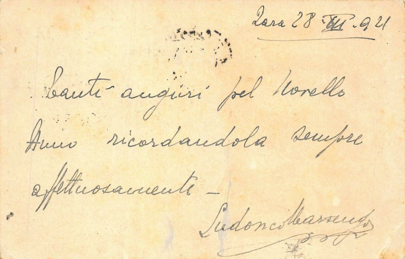 Italian S. Lucia M Nero Vodil Pasubio Zovetto Posted Postcard