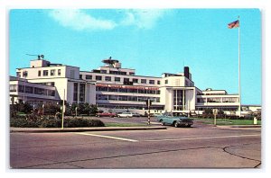 Seattle-Tacoma International Airport Washington Postcard Old Cars