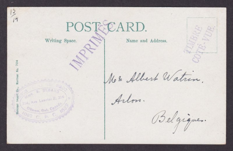 Postcard, CANADA, Hull, Main Street