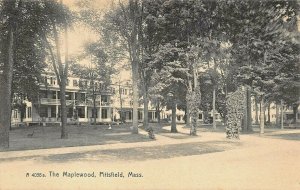 PITTSFIELD MA~THE MAPLEWOOD HOTEL~1900s ROTOGRAPH PHOTO POSTCARD