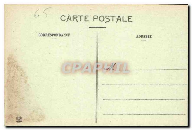 Old Postcard The High Pyrenees Gavarnie