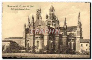 Old Postcard Monumental Certosa di Pavia