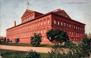 Washington D C Pension Office 1908