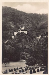 L350 Germany Schloss Hohenaschau Castle RPPC vintage postcard