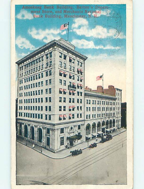 W-Border AMERICAN BANK BUILDING Manchester New Hampshire NH p0574