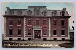 J91/ Dewittville New York Postcard c1910 Hoapital Chautauqua County 122