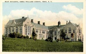 NY - Troy.  Emma Willard School, Main Building