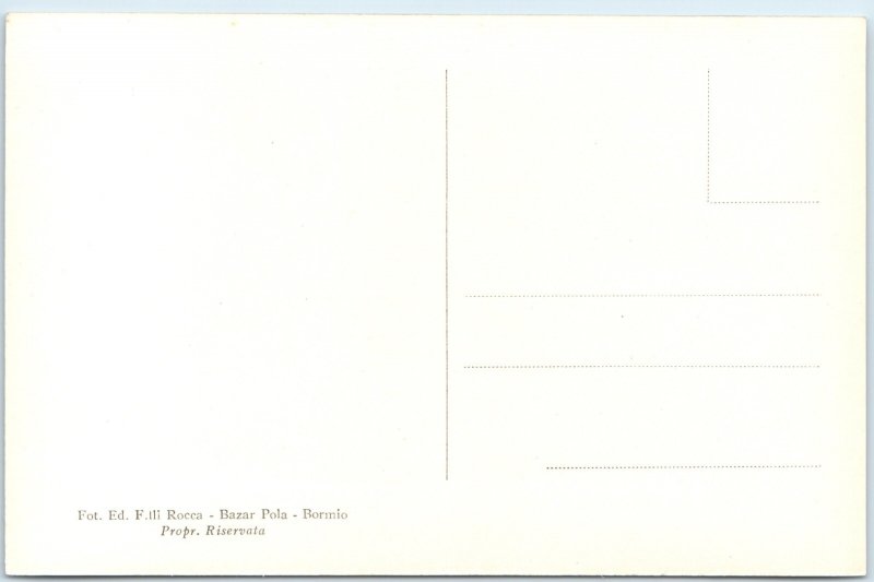 c1940s Stelvio Pass, Italy RPPC Mountain Road Alps 2760m Scorluzzo Trafoi A363