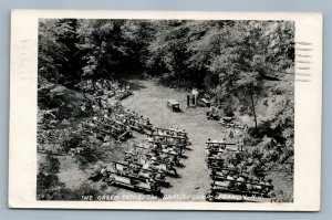 LEBANON NJ BAPTIST CAMP GREEN CATHEDRAL VINTAGE REAL PHOTO POSTCARD RPPC