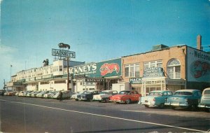 Atlantic City New Jersey Hackney's Seafood Restaurant Freeman Postcard 22-451