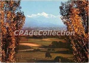 Modern Postcard Divonne les Bains (Ain) Alt 500 m Lake Leman and Mont Blanc t...