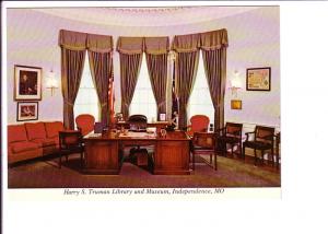 Reproduction, Oval Office, Harry S Truman Library and Museum Interior Indepen...