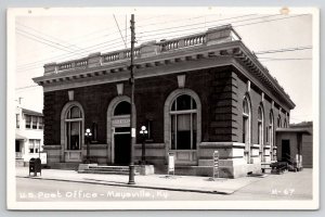 RPPC U.S. Post Office Maysville Kentucky Real Photo Postcard B33