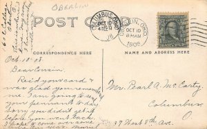 LPS82 Oberlin Ohio Wayside Inn Postcard RPPC