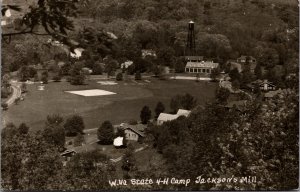 West Virginia 4-H Camp Jackson's Mill Vintage RPPC C105