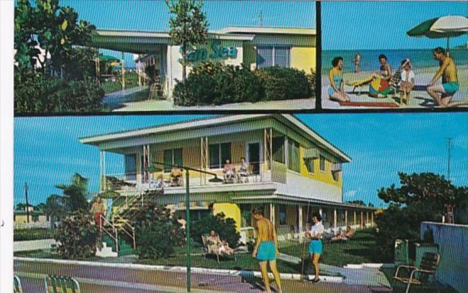 Florida St Petersburg Beach Sun Sea Apartments and Motel