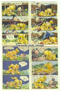 su2557 - 5 postcards - Pogo & Willie Series by Olive Jukes