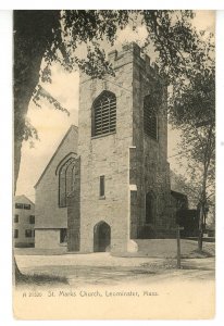 MA - Leominster. St. Mark's Church circa 1900