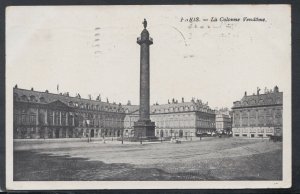 France Postcard - Paris - La Colonne Vendome    T9535