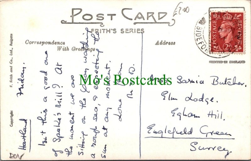 Devon Postcard - Hartland, Spekes Waterfall  RS34352