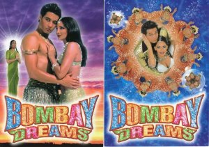 Bombay Dreams Bollywood 2x London Theatre Show Advertising Postcard s