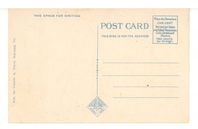 VT - Rutland. Fire Station No. 4