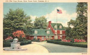 Vintage Postcard The Cove House Pyne Poynt Park Old Homes Camden New Jersey NJ