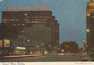 Michigan Detroit General Motors Building 1972