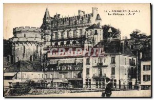 Postcard Old Amboise L and L Le Chateau