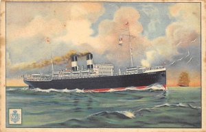 Napoli Italian Line Ship 