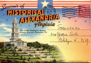 Folder -   Virginia,  Historical Alexandria  18 views + narrative