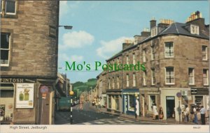 Scotland Postcard - The High Street, Jedburgh, Roxburghshire  RS28690