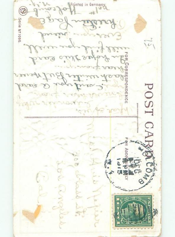 Divided-Back CHRISTMAS SCENE Great Postcard AA0382