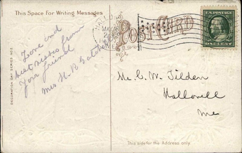 American Soldiers Civil War World War I Patriotic Memorial Day Vintage Postcard
