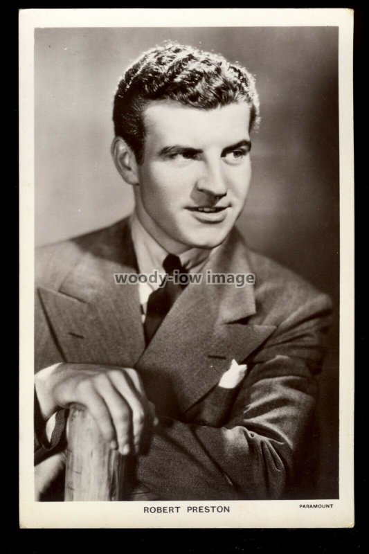 b1639 - Film Actor - Robert Preston - Picturegoer No. 1287 - postcard