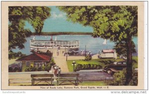 Michigan Grand Rapids View Of Reeds Lake Ramona Park