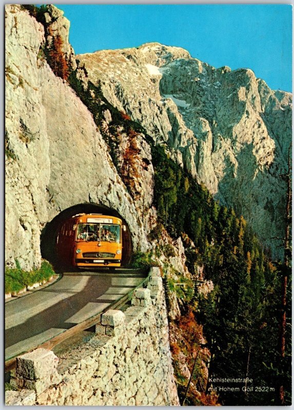 Kehlsteinstraße Mit Hohem Goll Burgkirchen an der Alz, Germany Postcard