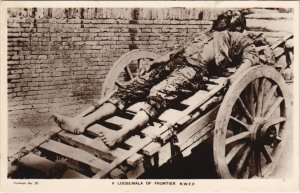 PC PAKISTAN, LOOSEWALA OF FRONTIER, Vintage REAL PHOTO Postcard (b43358)