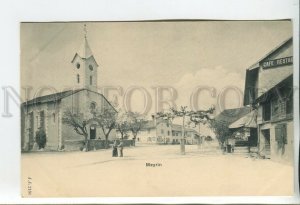 460487 Switzerland Meyrin cathedral cafe restaurant Vintage postcard