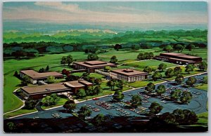 Vtg New York NY Herkimer County Community College Chrome View Postcard