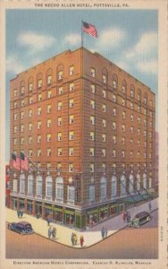 Pennsylvania Pottsville The Necho Allen Hotel Curteich