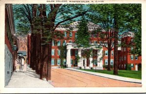 North Carolina Winston Salem Salem College 1933