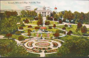 Nashville TN Belmont College c1910 Postcard