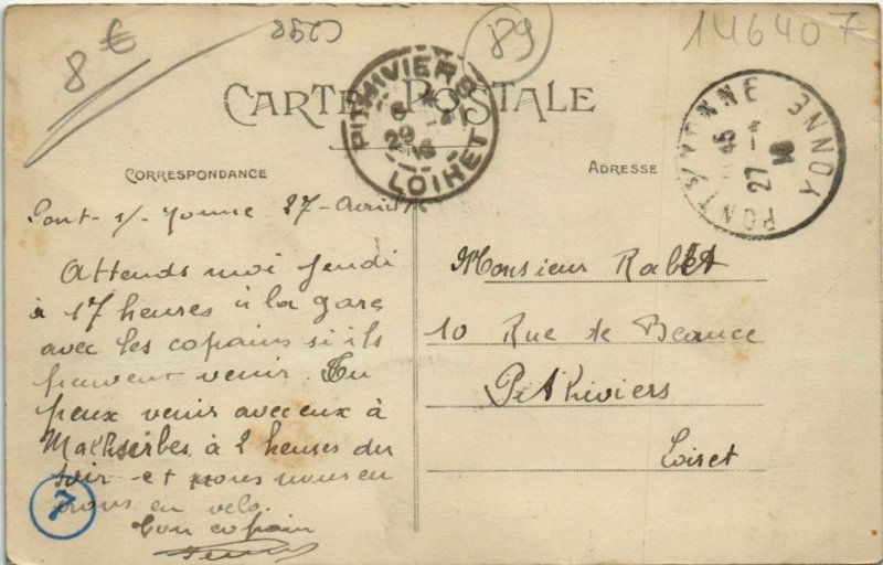 CPA PONT-sur-YONNE - Panorama (146407)