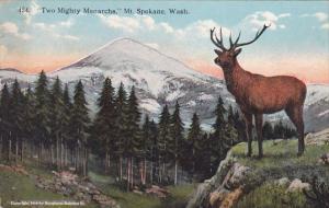 Two Mighty Monarchs Mountain Spokane Washington