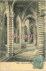 Postcard Old SIENA-Interno del Duoma