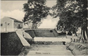 PC GUINEA, BISSAU, FORTALEZA, Vintage Postcard (b44200)