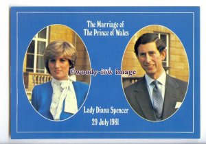 er0196 - Celebrating Prince Charles & Diana's Wedding Day 29/07/81 - postcard