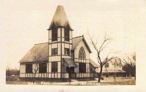 RPPC, Bowers, Real Photo, Presbyterian Church, Howard, KS, Old Post Card