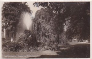 Germany Baden-Baden Eingang zur Lichtentaler Allee 1935